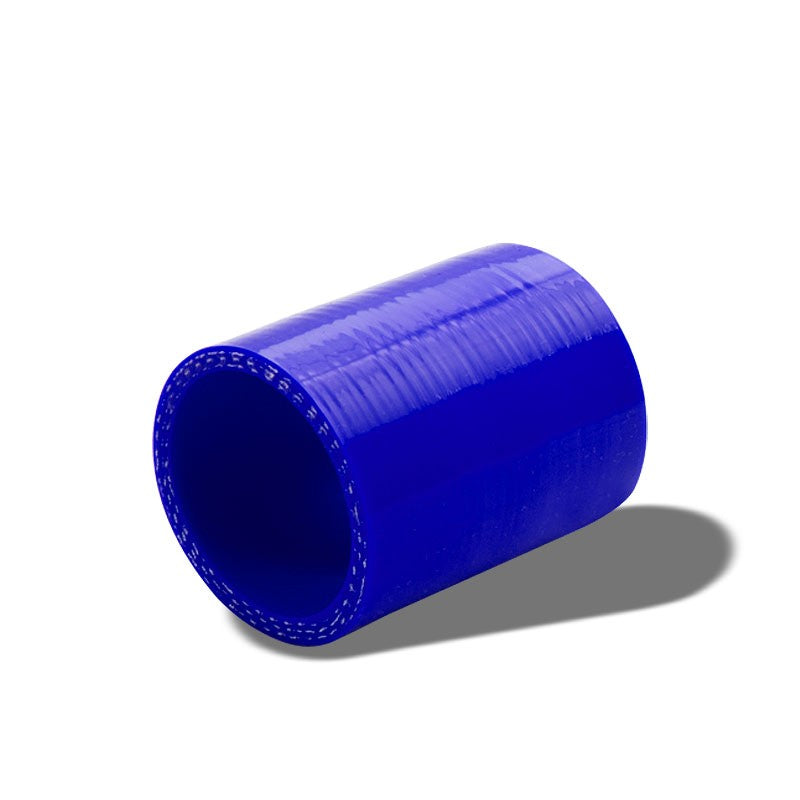 Blue Silicone 1.875&quot; 3-Ply Straight Turbo/Intake/Intercooler Piping Coupler Hose-Performance-BuildFastCar