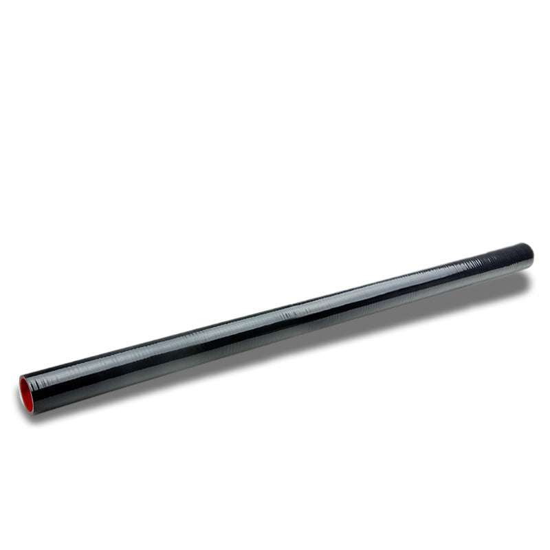 Black-Red 3Ply Silicone 1.25" 3 FT Straight Coupler Tube for Turbo/Intercooler-Performance-BuildFastCar