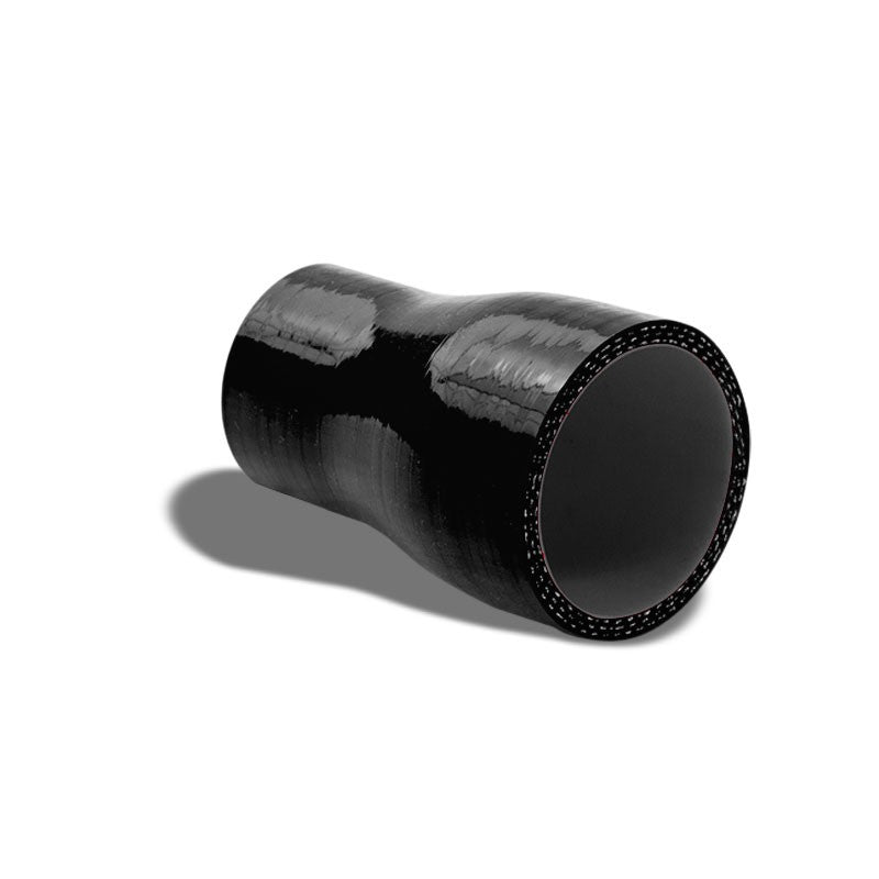 Black 4-Ply Nylon Silicone 2.00"-2.75" Reducer Hose For Turbo/Intake/Intercooler-Performance-BuildFastCar