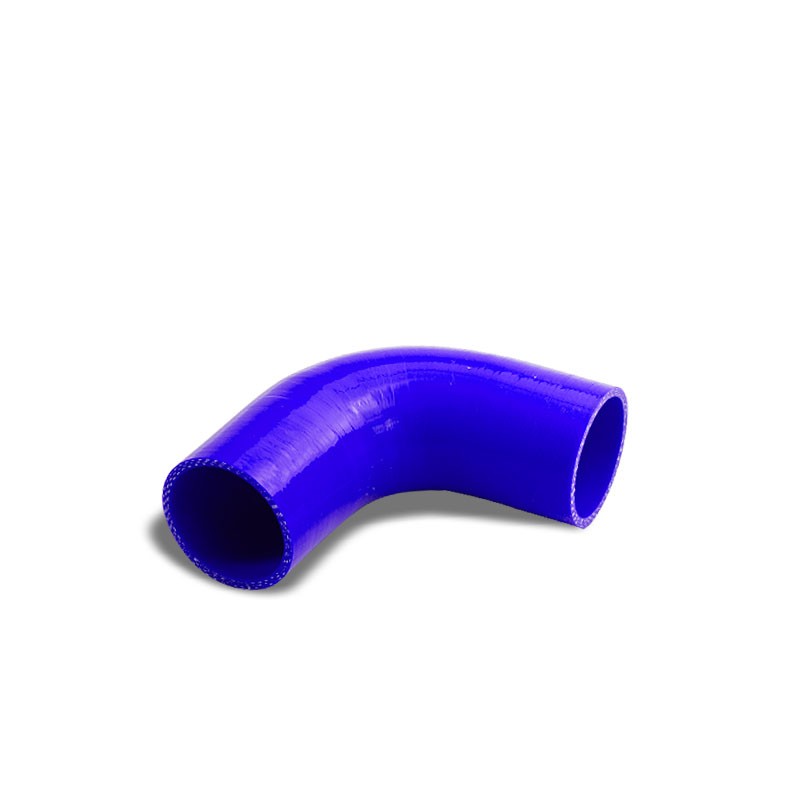 Blue Silicone 2.125" 3-Ply 90 Degree Elbow Hose for Turbo/Intake/Intercooler-Performance-BuildFastCar