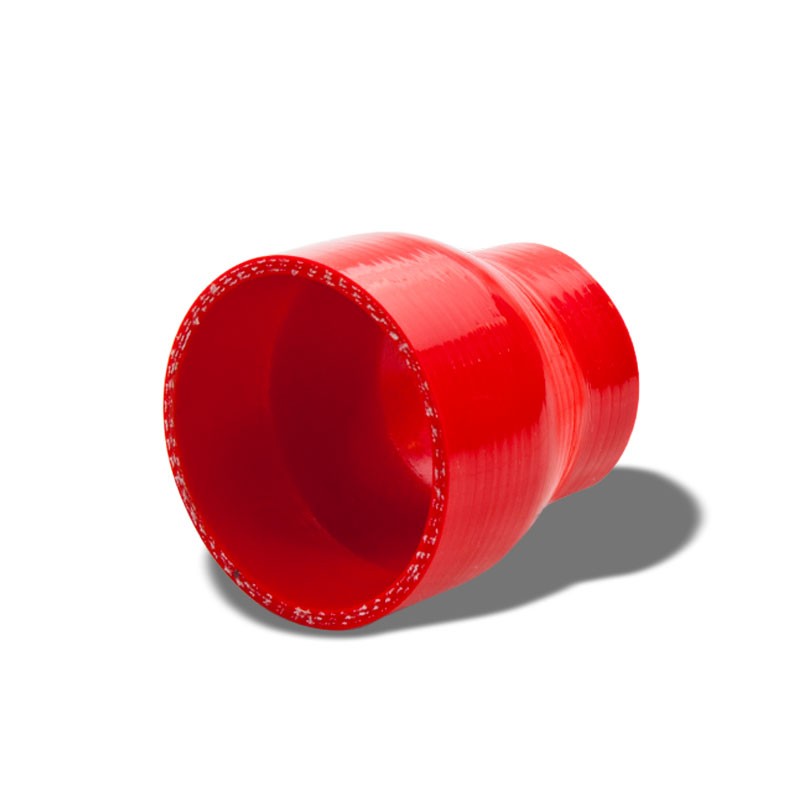 Red 3Ply Silicone 2.25&quot;-2.50&quot; Reducer Coupler Hose for Turbo/Intake/Intercooler-Performance-BuildFastCar