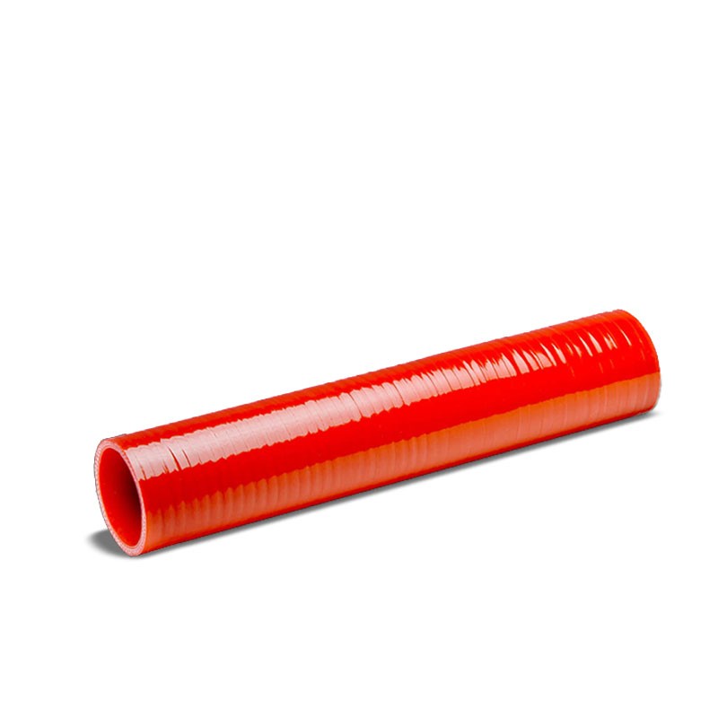 Red 4-Ply Silicone 2.25&quot; 8&quot; Long Straight Coupler Hose For Intake/Intercooler-Performance-BuildFastCar