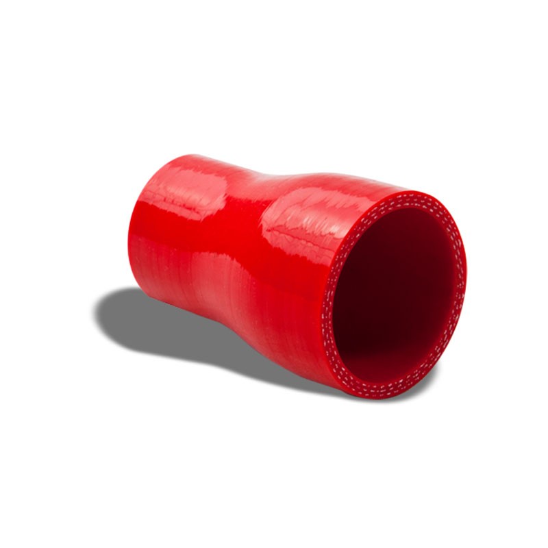 Red 3Ply Silicone 2.50"-2.75" Reducer Coupler Hose for Turbo/Intake/Intercooler-Performance-BuildFastCar