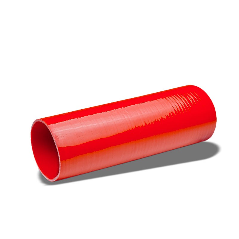 Red 4-Ply Silicone 2.75&quot; 8&quot; Long Straight Coupler Hose For Intake/Intercooler-Performance-BuildFastCar