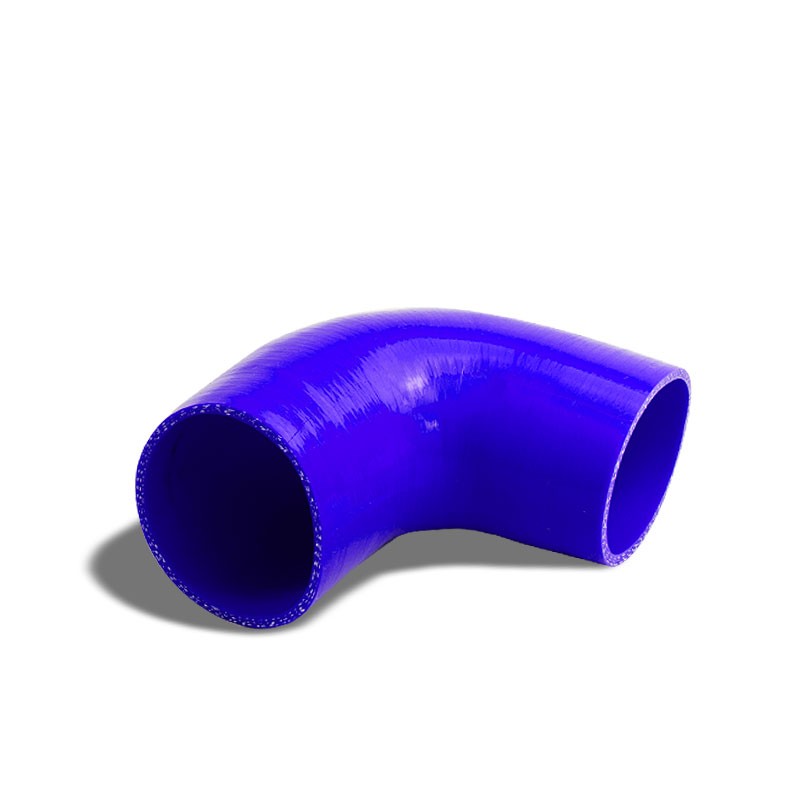 Blue Silicone 2.75" 3-Ply 90 Degree Elbow Coupler Hose for Turbo/Intercooler-Performance-BuildFastCar
