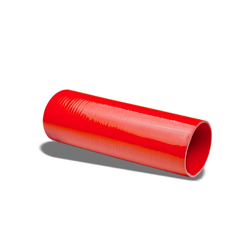 Red 4-Ply Silicone 3.00&quot; 8&quot; Long Straight Coupler Hose For Intake/Intercooler-Performance-BuildFastCar