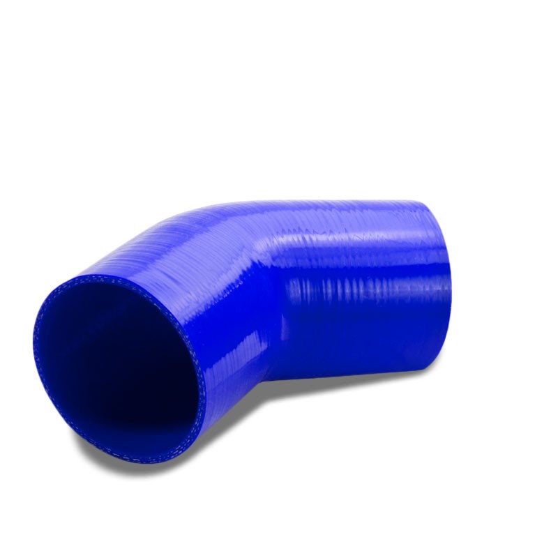 Blue Silicone 3.125" 3-Ply 45 Degree Elbow Hose for Turbo/Intake/Intercooler-Performance-BuildFastCar