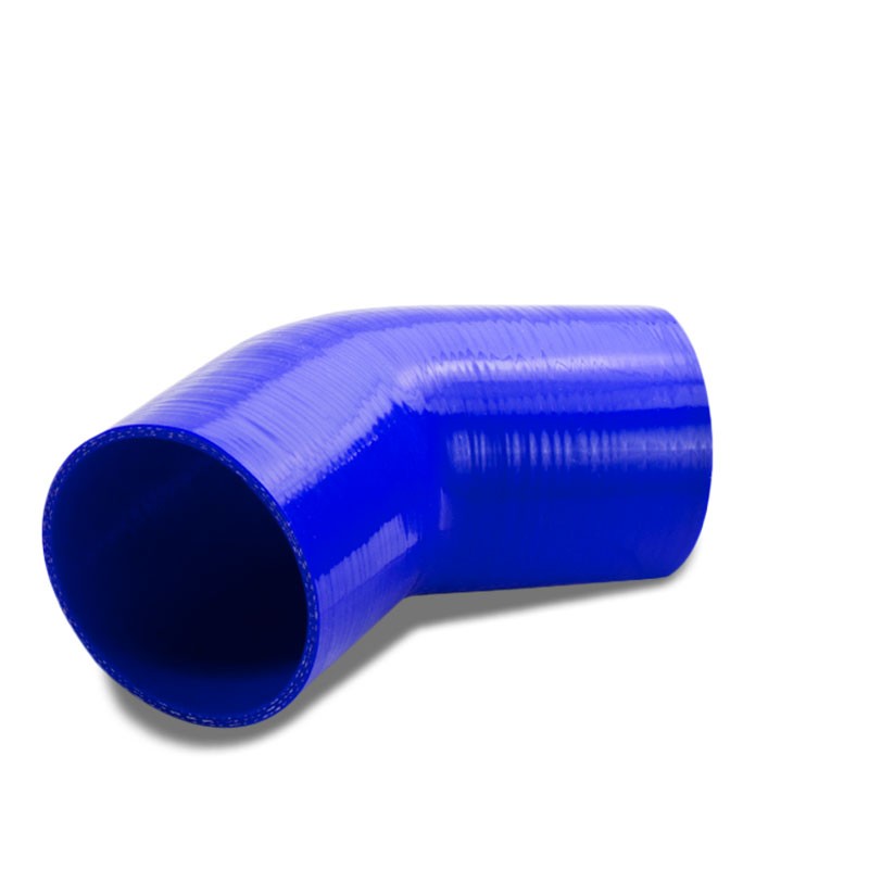 Blue Silicone 3.25" 3-Ply 45 Degree Elbow Hose for Turbo/Intake/Intercooler-Performance-BuildFastCar