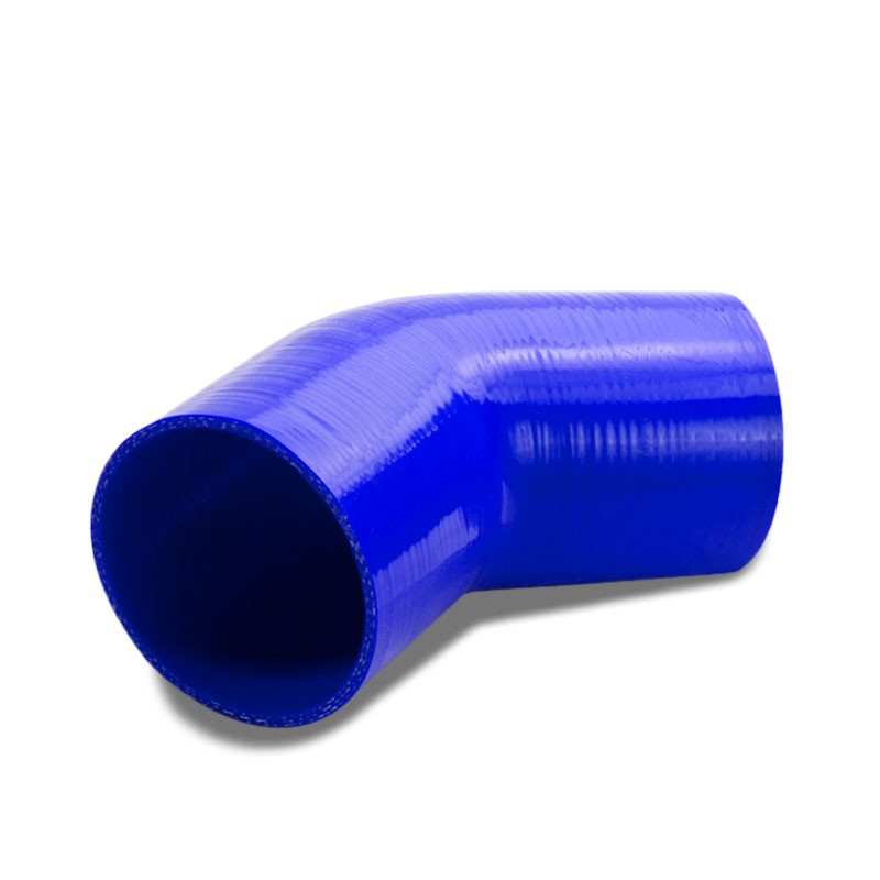 Blue 4-Ply Silicone 3.75" 45 Degree Coupler Hose For Turbo/Intake/Intercooler-Performance-BuildFastCar