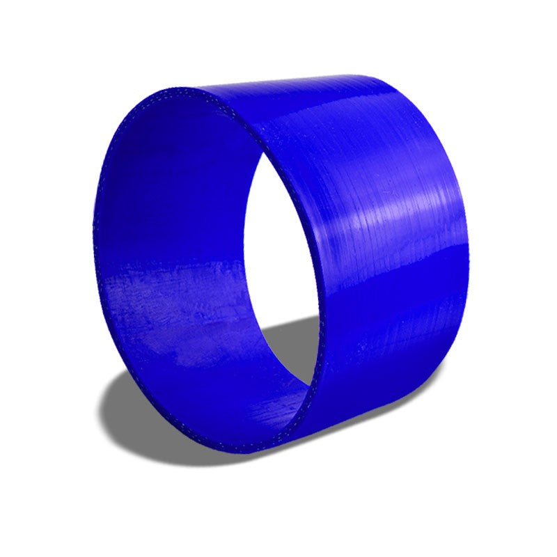 Blue Silicone 5&quot; 3-Ply Straight Turbo/Intake/Intercooler Piping Coupler Hose-Performance-BuildFastCar