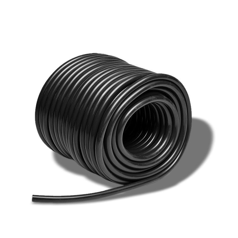 FOOT/FEET Black 8mm(ID) Silicone Vacuum Hose For Water/Air/Coolant/Valve/Intake-Performance-BuildFastCar