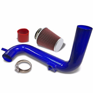 Blue Shortram Air Intake/Red Taper Filter+Red Hose For Scion 12-14 iQ US-Spec-Performance-BuildFastCar