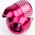 M8/M10/M12 Thread Pink 5-Speed MT Aluminum Netted Design Short Throw Racing Shift Knob+Reverse-Interior-BuildFastCar