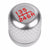 M8/M10/M12 Thread Silver 6-Speed MT Aluminum Netted Design Short Throw Racing Shift Knob+Reverse-Interior-BuildFastCar