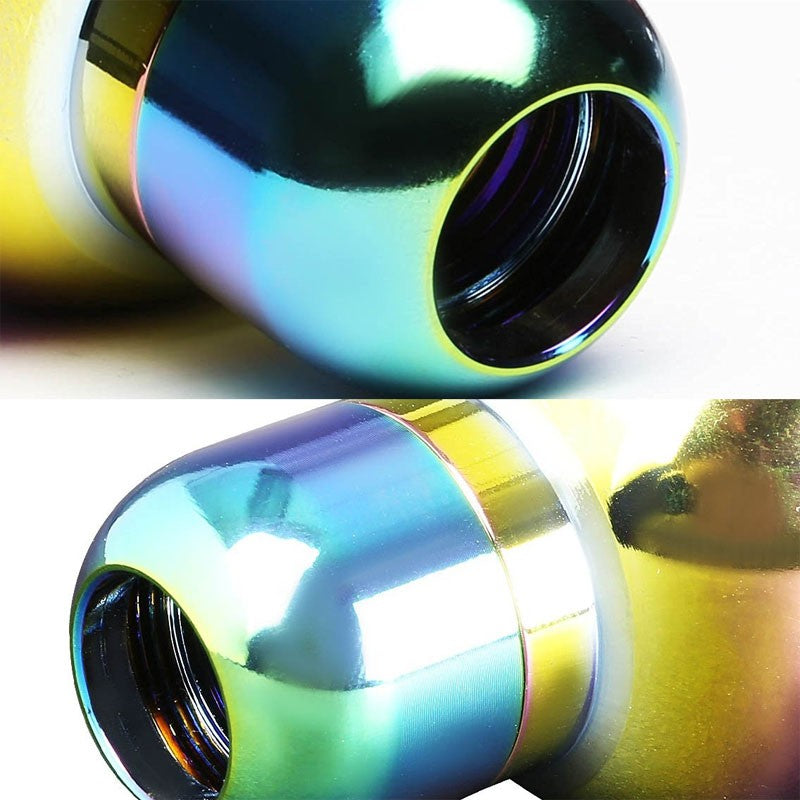 M8/M10/M12 Universal Iridium 5-Speed MT Aluminum Round Racing Shifter Knob-Interior-BuildFastCar