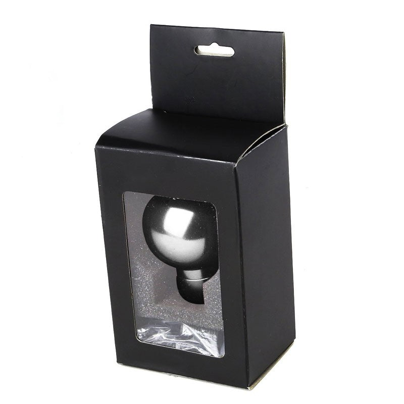 Black Clear Shift Pattern MT Round Racing Shifter Knob+M8/M10/M12 Thread Adapter-Interior-BuildFastCar