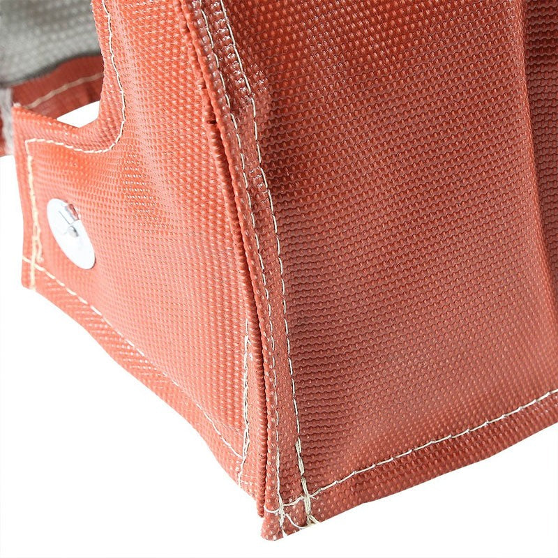 Red Turbo/Turbocharger Heat Shield/Wrap Blanket for T6 T88 GT55 GT40 HX52 HT60-Performance-BuildFastCar