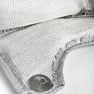 Silver Turbo/Turbocharger Heat Shield/Wrap Blanket for T6/88 GT40/55 HX52 HT60-Performance-BuildFastCar