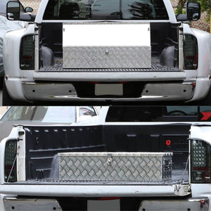 30"x13"x10" ALU Truck/Pickup/Trailer Trunk Utility Storage Flat Tool Box+Lock-Exterior-BuildFastCar