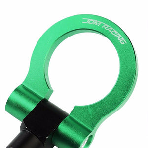 Green M15.8xP3.175 Billet Aluminum Front/Rear Race Tow Hook Ring For BMW 3/5/7-Exterior-BuildFastCar