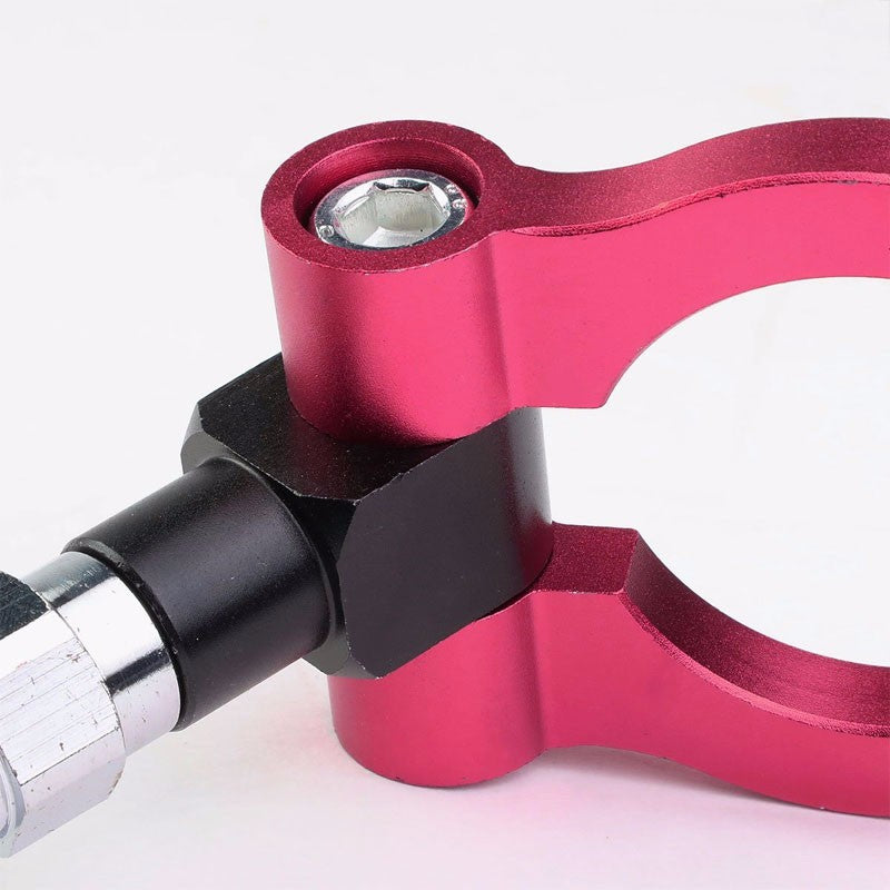 Pink M15.8xP3.175 Billet Aluminum Front/Rear Race Tow Hook Ring For BMW 3/5/7-Exterior-BuildFastCar