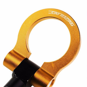 Orange M18x2.5 Screw-On Aluminum Front/Rear Race Tow Hook Ring For Honda FIT-Exterior-BuildFastCar