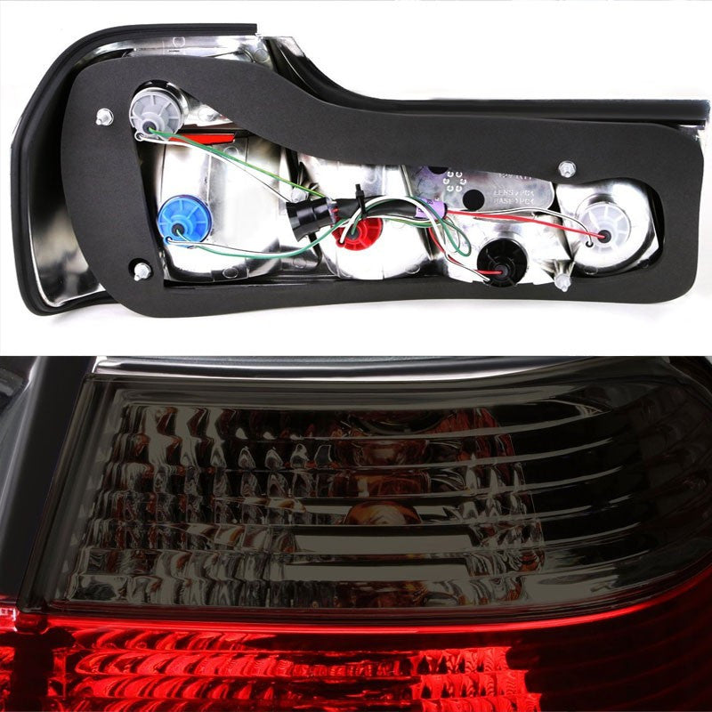 Red/Smoke Lens Rear Signal Brake Tail Light For BMW 88-94 E32 Base 7-Series-Exterior-BuildFastCar