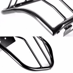 Black Coated Steel Tail Light/Lamp Cage Guard For Toyota 07-14 FJ Cruiser 4.0L-Exterior-BuildFastCar