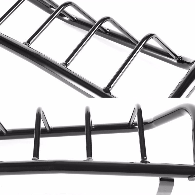 Black Coated Steel Tail Light/Lamp Cage Guard Cover For Nissan 05-16 Frontier-Exterior-BuildFastCar