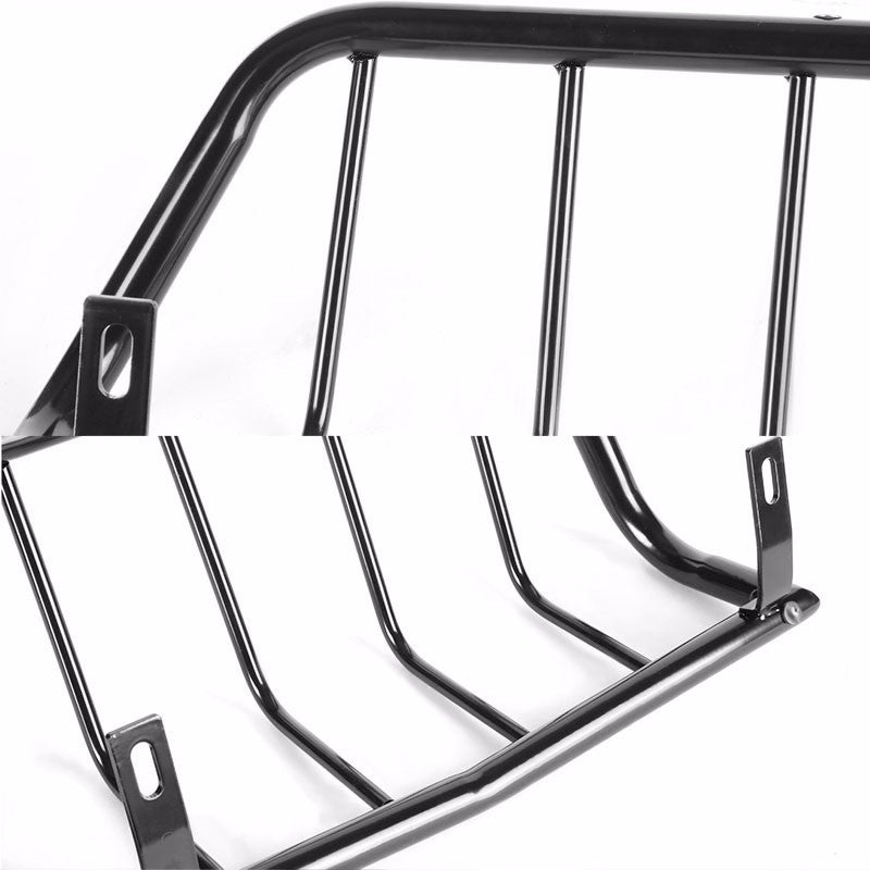 Black Coated Steel Tail Light/Lamp Cage Guard Cover For Nissan 05-16 Frontier-Exterior-BuildFastCar