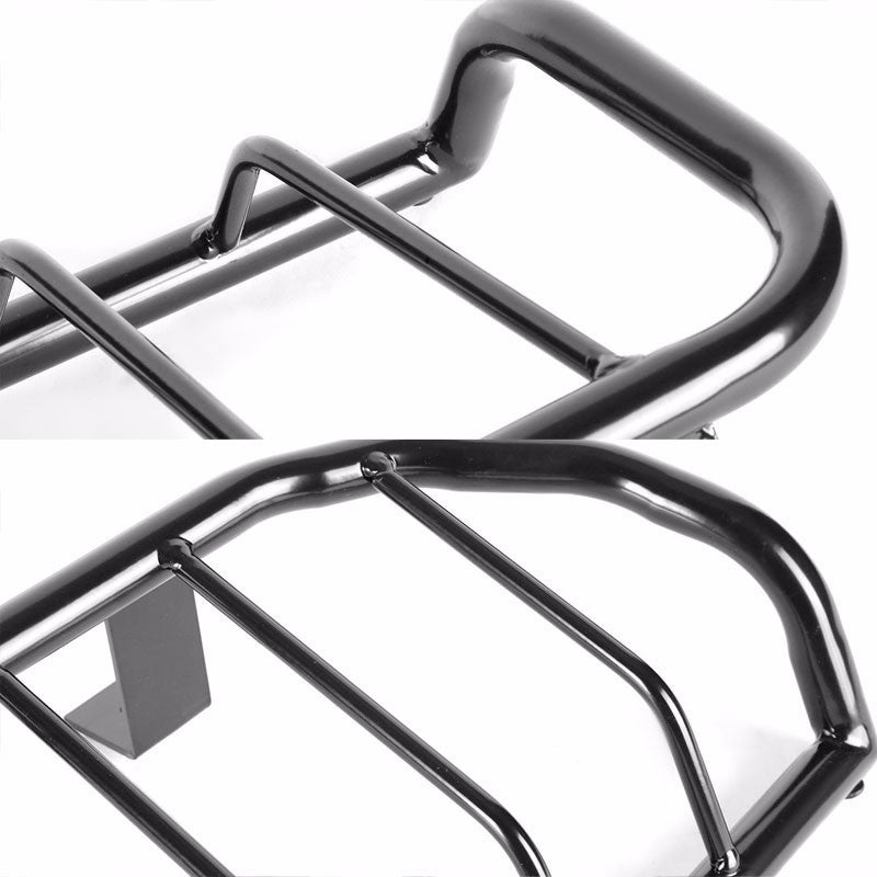 Black Coated Steel Tail Light/Lamp Cage Guard Cover For Nissan 05-15 Xterra-Exterior-BuildFastCar