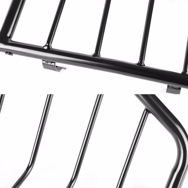 Black Coated Steel Tail Light/Lamp Cage Guard For Jeep 05-10 Grand Cherokee-Exterior-BuildFastCar