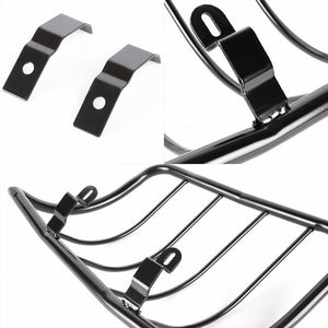 Black Coated Steel Tail Light/Lamp Cage Guard For Dodge 10-16 Ram 1500/2500/3500-Exterior-BuildFastCar