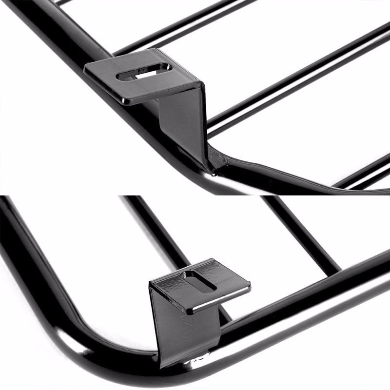 Black Coated Steel Tail Light/Lamp Cage Guard Cover For Nissan 05-12 Pathfinder-Exterior-BuildFastCar