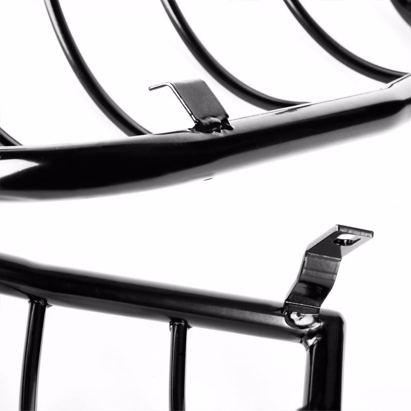 Black Coated Steel Tail Light/Lamp Cage Guard Cover For Toyota 05-15 Tacoma-Exterior-BuildFastCar