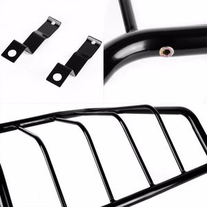 Black Coated Steel Tail Light/Lamp Cage Guard Cover For Toyota 07-13 Tundra-Exterior-BuildFastCar