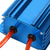 Blue Universal High Efficiency Car Voltage Battery Cable Stabilizer Regulator+Mounting Plate-Performance-BuildFastCar