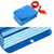 Blue Universal High Efficiency Car Voltage Battery Cable Stabilizer Regulator+Mounting Plate-Performance-BuildFastCar