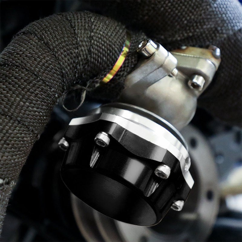 Universal T3 Black 38mm JDM Turbo Manifold Wastegate+Dump Valve+7&13 PSI Spring
