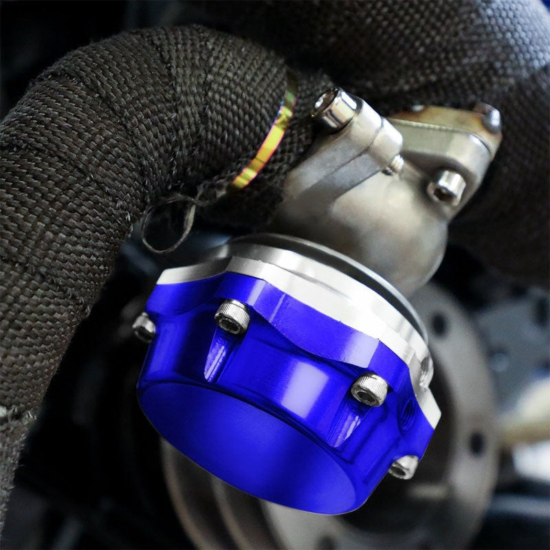 Universal T3 Blue 38mm JDM Turbo Manifold Wastegate+Dump Valve+7&13 PSI Spring