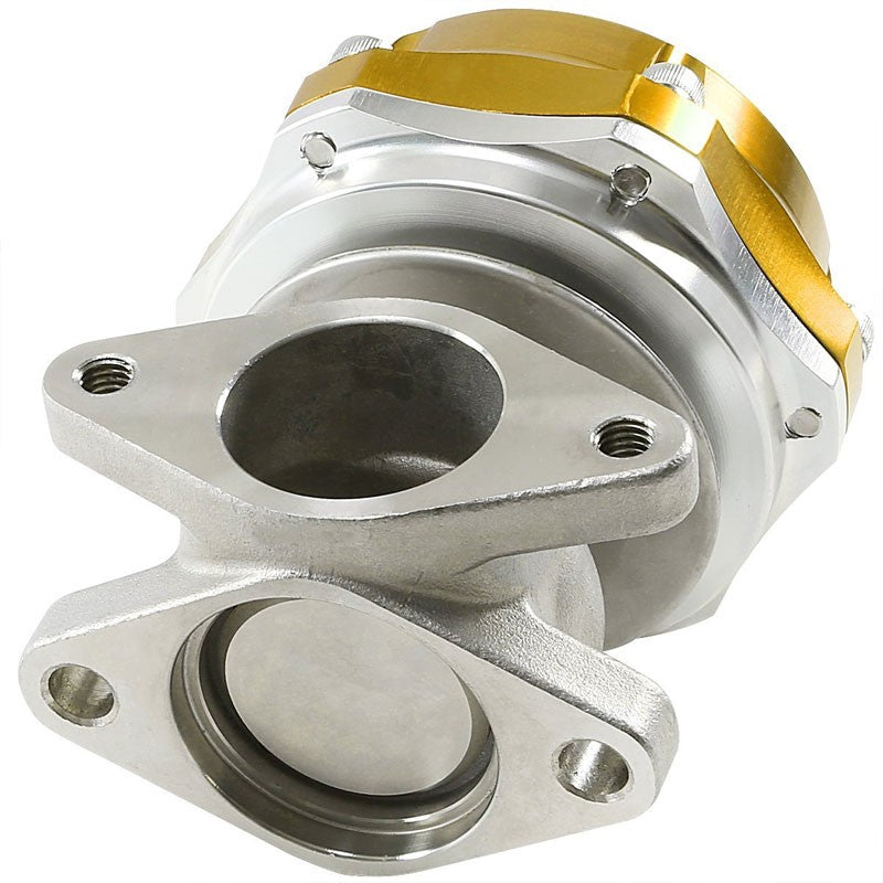 Universal T3 Gold 38mm Turbo Manifold Boost Wastegate+Dump Valve+7/13 PSI Spring