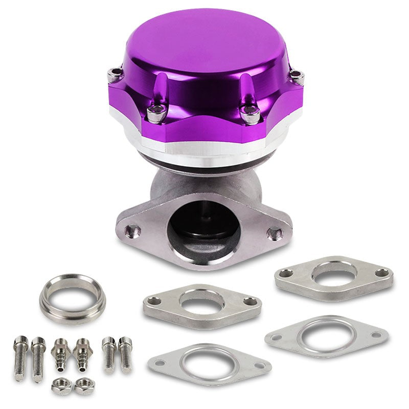 Universal T3 Purple 38mm JDM Turbo Manifold Wastegate+Dump Valve+7&13 PSI Spring
