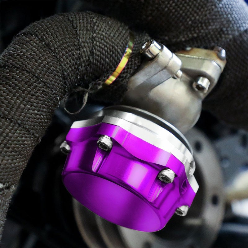 Universal T3 Purple 38mm JDM Turbo Manifold Wastegate+Dump Valve+7&13 PSI Spring
