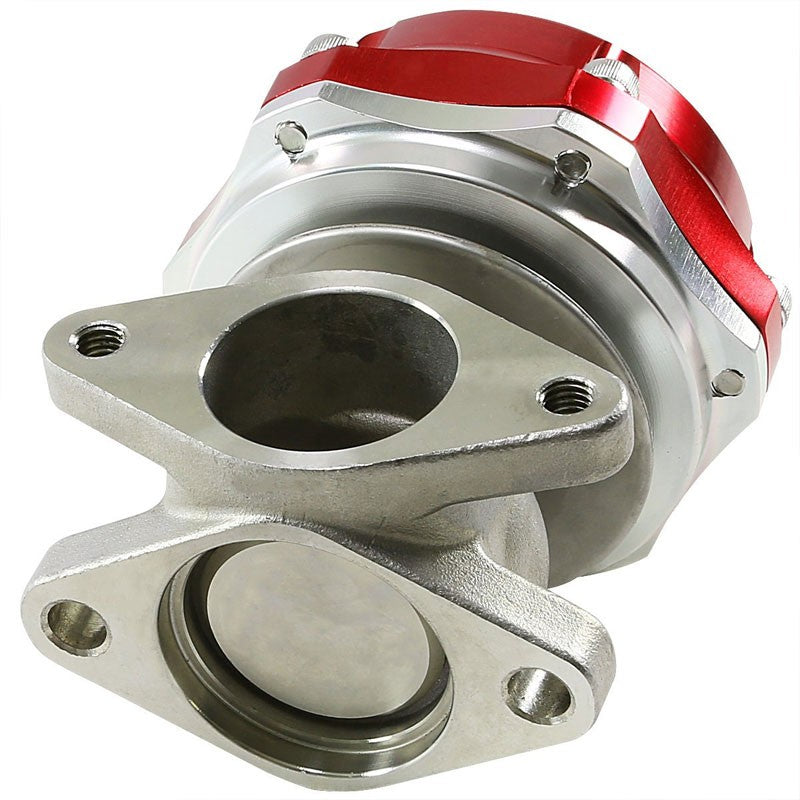 Universal T3 Red 38mm JDM Turbo Manifold Boost Wastegate+Dump Valve+7 PSI Spring