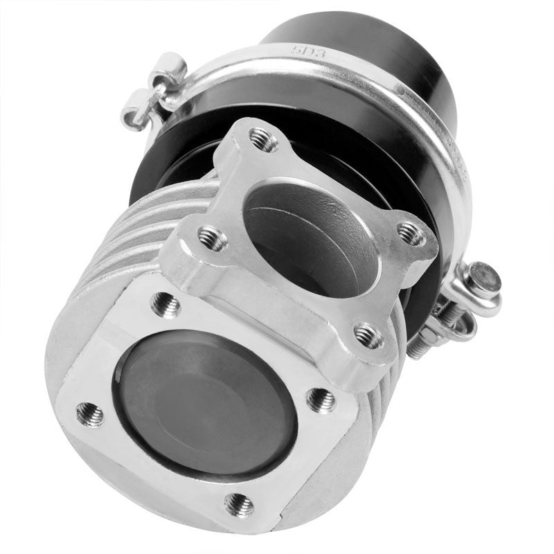 Silver Universal 46mm 14PSI 4-Bolt On Turbocharger External Wastegate Spring T11