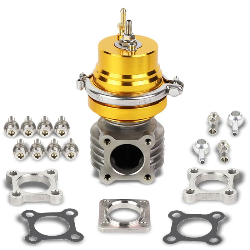 Gold Universal 46mm 14PSI 4-Bolt On Turbocharger External Wastegate Spring T11