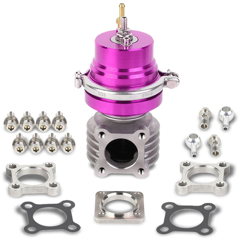 Purple Universal 46mm 14PSI 4-Bolt On Turbocharger External Wastegate Spring T11
