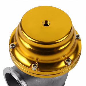 Gold Dual Stage Adjustable 1-30 PSI Turbo Boost Control+Gold 44mm 14 PSI V-Band Turbo Wastegate Kit-Performance-BuildFastCar