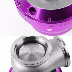 Gold Dual Stage Adjustable 1-30 PSI Turbo Boost Control+Purple 44mm 14 PSI V-Band Turbo Wastegate-Performance-BuildFastCar