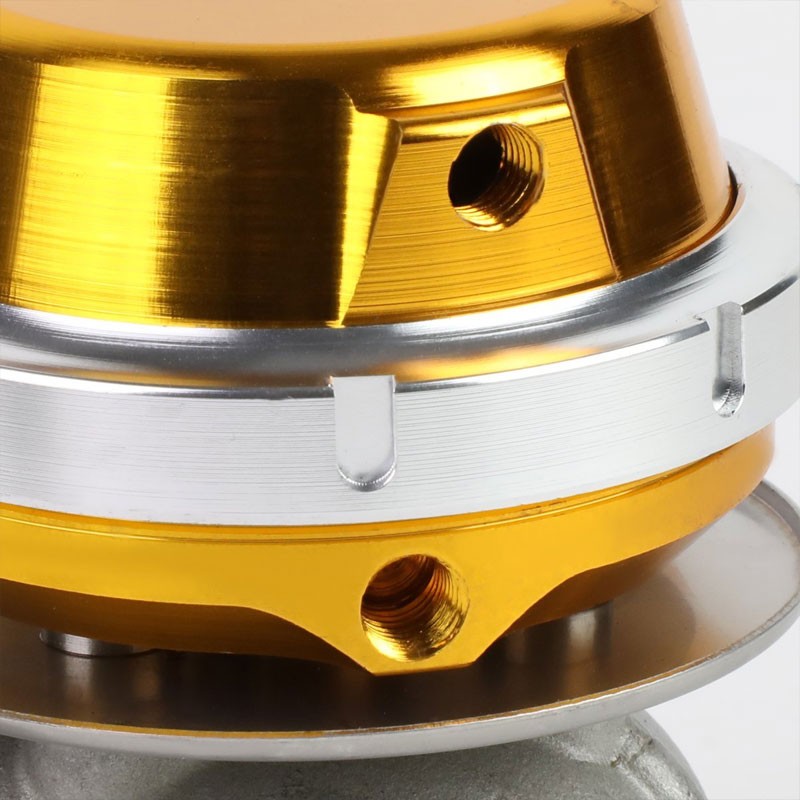 Gold Universal External 38mm 2-Bolt 14PSI TurboWastegate Kit+Spring+Ring T22